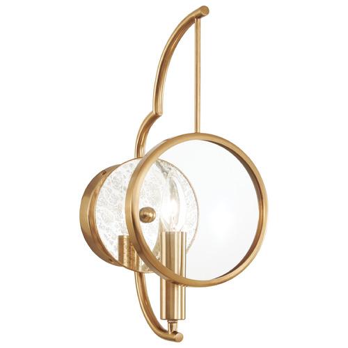 Into Focus Wall Sconce in Artisan Brass by Minka Lavery