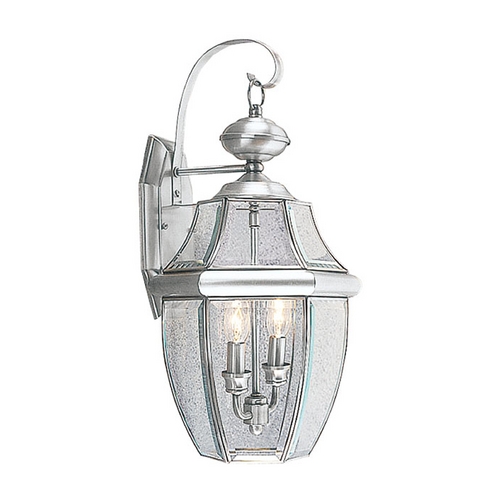 Livex Lighting Livex Lighting Monterey Brushed Nickel Outdoor Wall Light 2251-91