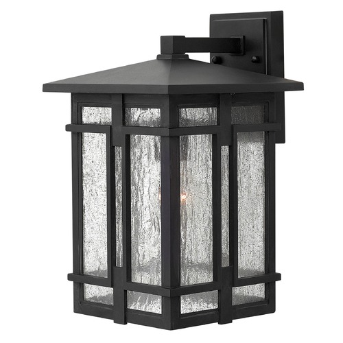 Tucker 14.75-Inch Museum Black Outdoor Wall Light by Hinkley Lighting