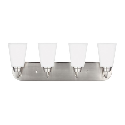 Generation Lighting Kerrville 24.63-Inch Bath Light in Brushed Nickel by Generation Lighting 4415204-962