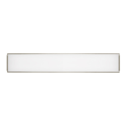 Sage 25 3000K LED Bath Wall Sconce in Nickel by Visual Comfort Modern