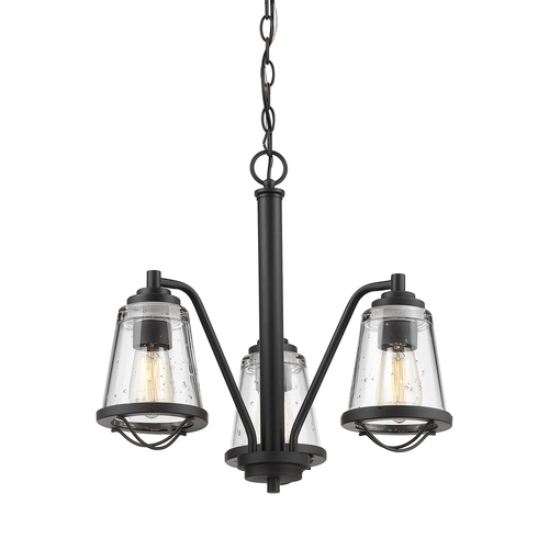 Z-Lite Mariner Bronze Mini-Chandelier by Z-Lite 444-3-BRZ