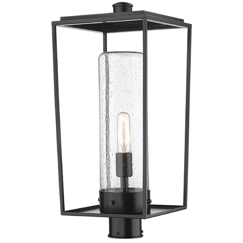 Z-Lite Sheridan Black Post Light by Z-Lite 594PHBR-BK