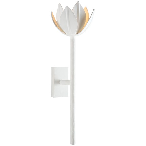 Julie Neill Alberto Medium Sconce in Plaster White by Visual Comfort Signature