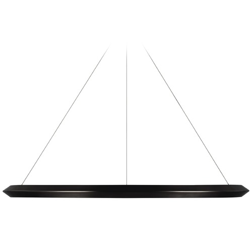 Peter Bristol Encircle 38-Inch Chandelier in Bronze by Visual Comfort Signature