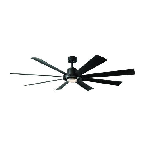 Aura 72-Inch 4CCT LED Smart Fan in Matte Black by Modern Forms