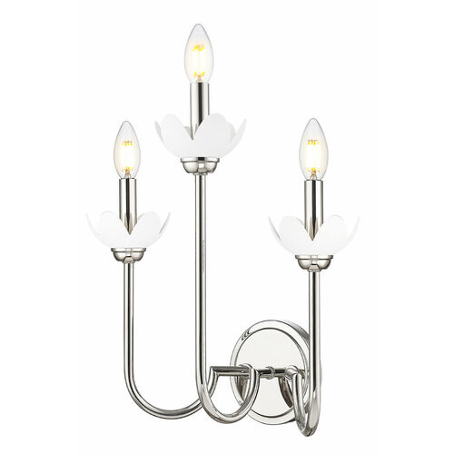 Z-Lite Allistair Polished Nickel Sconce