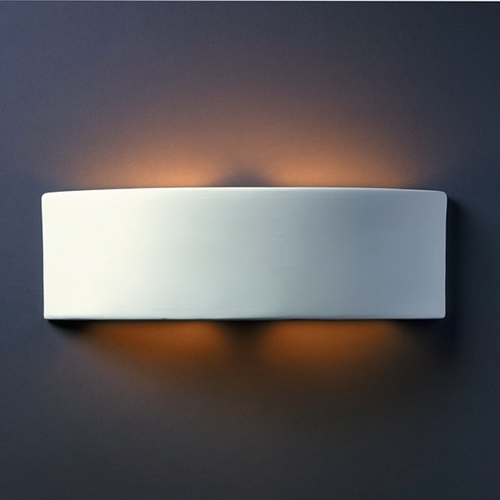Sconce Wall Light in Bisque by Justice Design Group
