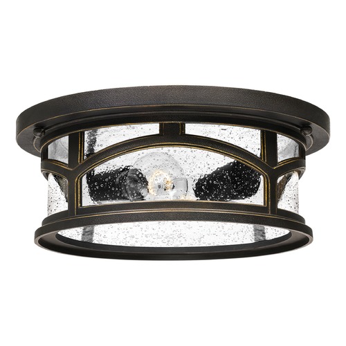 Marblehead Flush Mount in Palladian Bronze by Quoizel Lighting