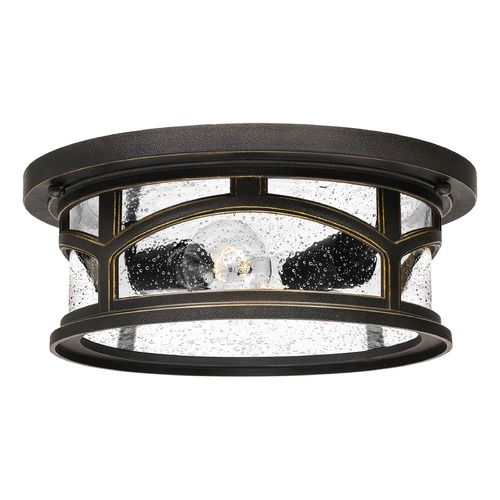 Quoizel Lighting Marblehead Flush Mount in Palladian Bronze by Quoizel Lighting MBH1613PN