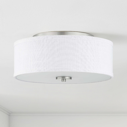 Inspire Brushed Nickel Flush Mount by Progress Lighting