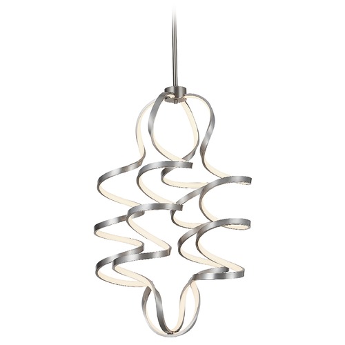 Synergy Antique Silver LED Chandelier by Kuzco Lighting