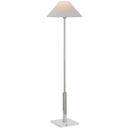 Visual Comfort Signature Collection J. Randall Powers Asher Floor Lamp in Nickel by Visual Comfort Signature SP1510PNCGL