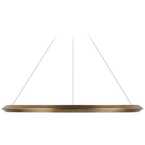 Visual Comfort Signature Collection Peter Bristol Encircle 38-Inch Chandelier in Brass by Visual Comfort Signature PB5151NB