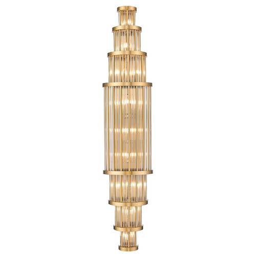 Avenue Lighting Waldorf 50-Inch High Antique Brass Sconce by Avenue Lighting HF1923-AB