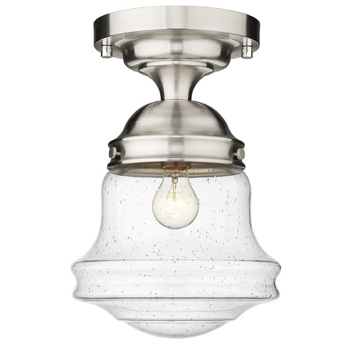 Vaughn Brushed Nickel Flush Mount by Z-Lite