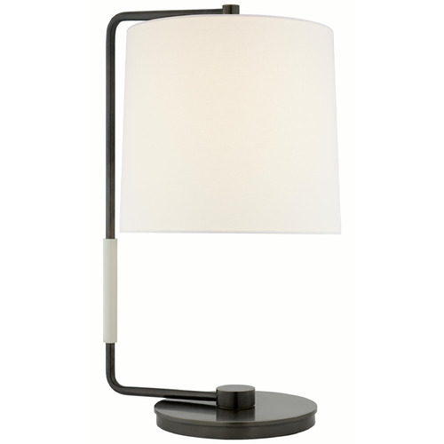 Visual Comfort Signature Collection Visual Comfort Signature Collection Swing Bronze Table Lamp with Drum Shade BBL3070BZ-L
