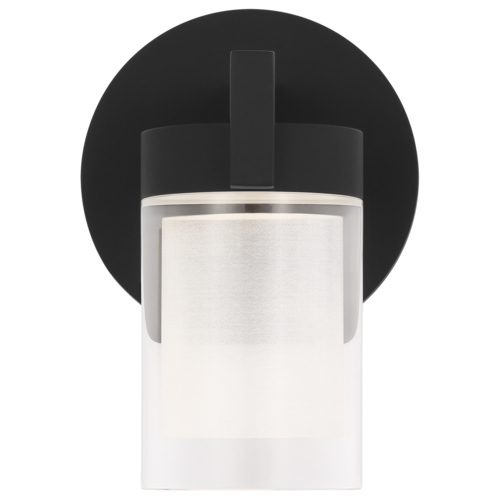 Visual Comfort Modern Collection Visual Comfort Modern Collection Esfera Nightshade Black LED Sconce KWWS19927B