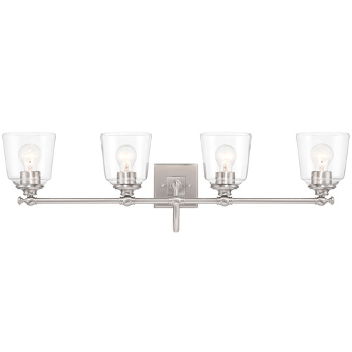Minka Lavery Antonia Brushed Nickel Bathroom Light