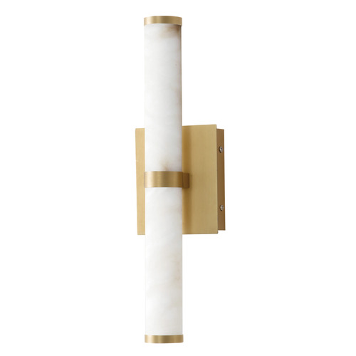 Et2 Aragon Gold LED Vertical Bathroom Light