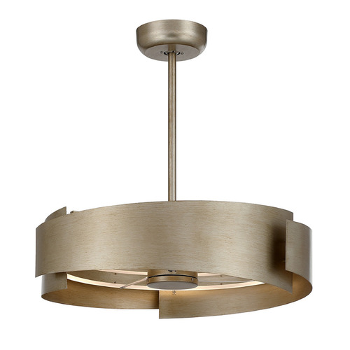 Savoy House Lighting Silver Patina LED Ceiling Fan with Light