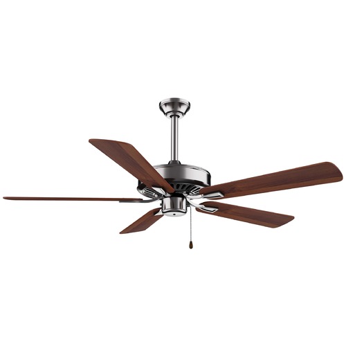 Minka Aire Contractor Plus 52-Inch Fan in Brushed Nickel by Minka Aire F556-BN/DW
