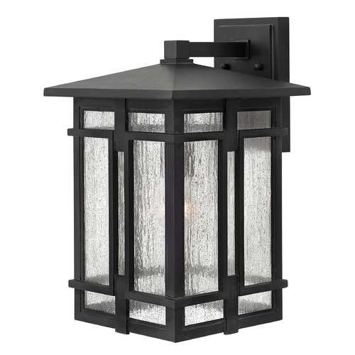 Hinkley Tucker 18-Inch Museum Black Outdoor Wall Light by Hinkley Lighting 1965MB