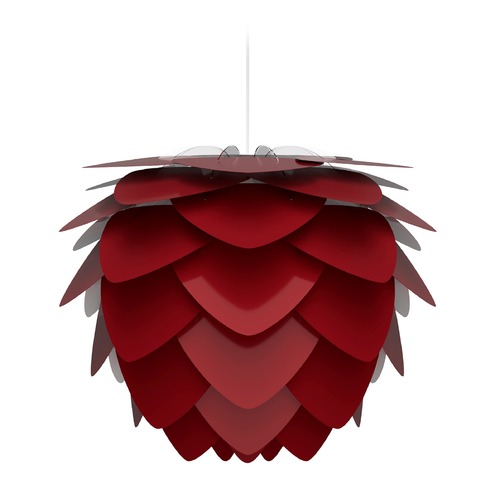 UMAGE UMAGE White Pendant Light with Ruby Metal Shade 2135_4009