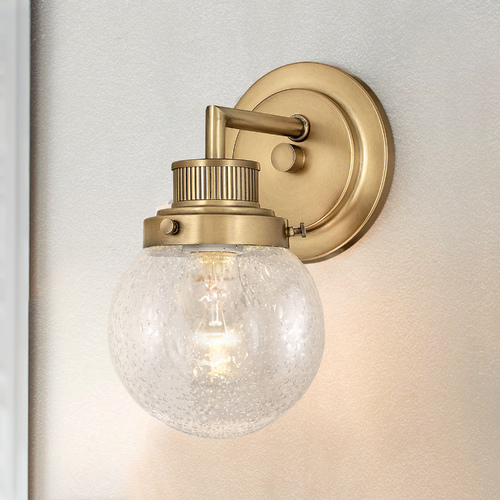 Poppy Heritage Brass Sconce by Hinkley Lighting