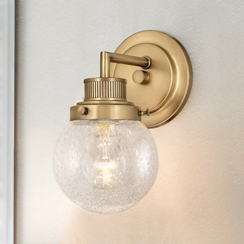 Hinkley Poppy Heritage Brass Sconce by Hinkley Lighting 5930HB