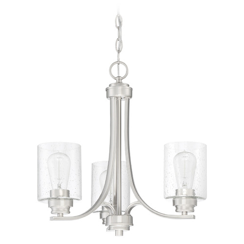 Craftmade Lighting Bolden Brushed Polished Nickel Mini-Chandelier by Craftmade Lighting 50523-BNK