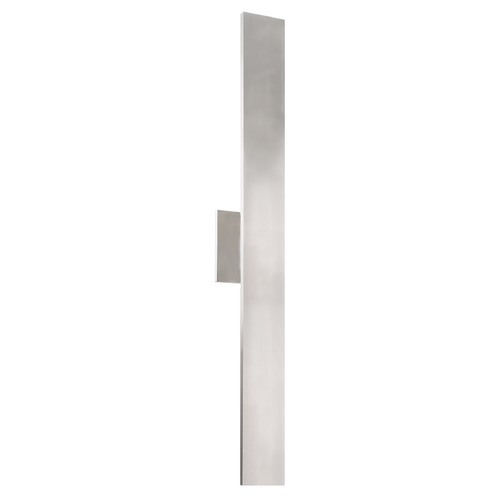 Kuzco Lighting Modern Brushed Nickel LED Outdoor Wall Light 3000K 2057LM