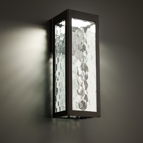 WAC Lighting Hawthorne 18-Inch LED Outdoor Wall Light in Black by WAC Lighting WS-W33118-BK