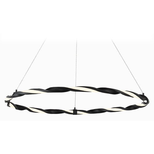 George Kovacs Convolution Coal LED Pendant Light