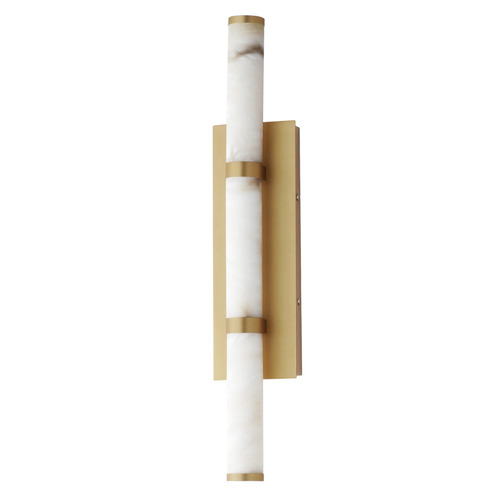 Et2 Aragon Gold LED Vertical Bathroom Light
