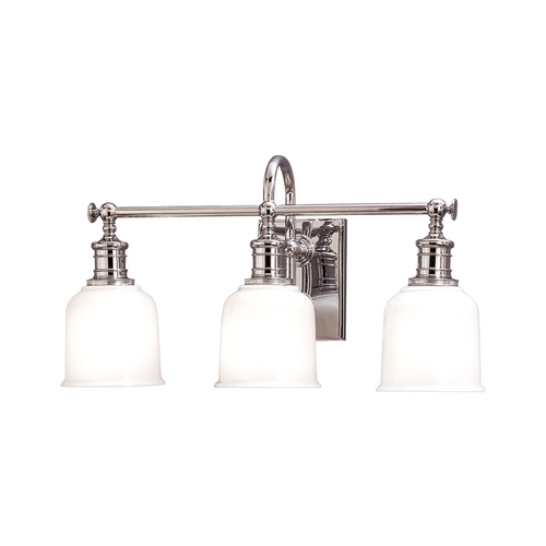 Hudson Valley Lighting Keswick 3-Light Bath Light in Polished Chrome by Hudson Valley Lighting 1973-PC