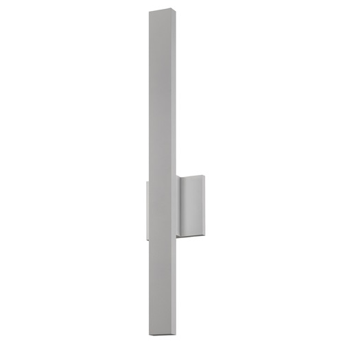 Sword Textured Gray LED Outdoor Wall Light by Sonneman Lighting