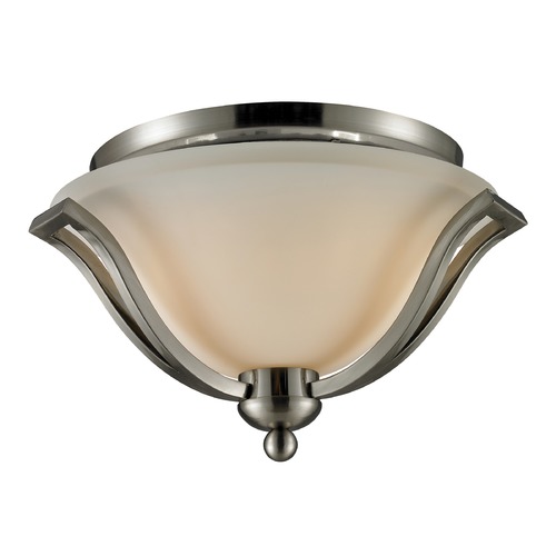 Lagoon Brushed Nickel Flush Mount by Z-Lite