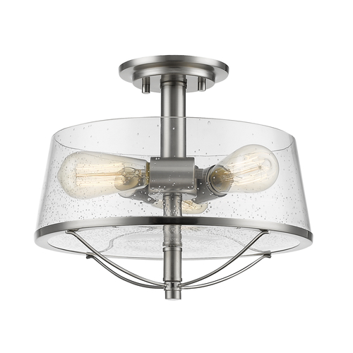 Mariner Brushed Nickel Semi-Flush Mount by Z-Lite