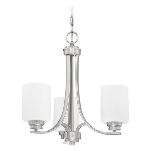 Craftmade Lighting Bolden Brushed Polished Nickel Mini-Chandelier by Craftmade Lighting 50523-BNK-WG