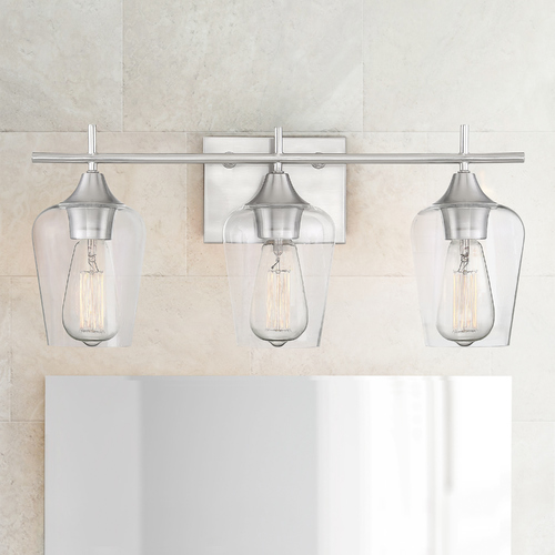 Octave 3-Light Satin Nickel Vanity by Savoy House