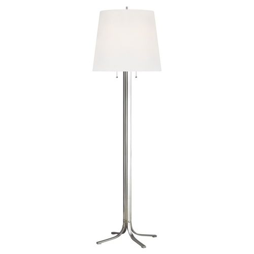 Generation Lighting Thomas OBrien Logan Polished Nickel LED Floor Lamp by Generation Lig TT1042PN1