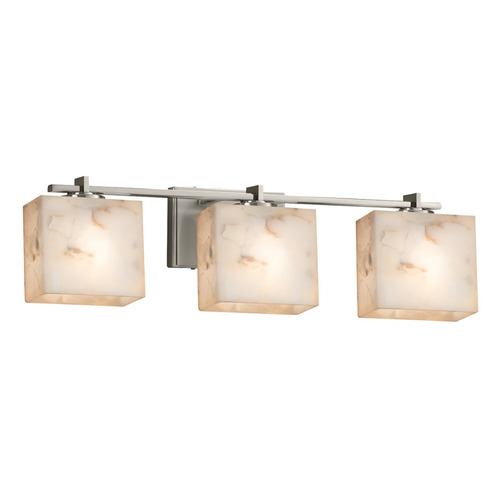Justice Design Group Justice Design Group Era Brushed Nickel Bathroom Light ALR-8443-55-NCKL