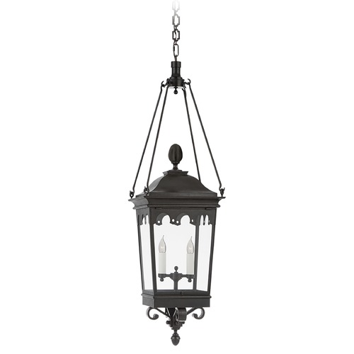 Visual Comfort Signature Collection Rudolph Colby Rosedale Medium Lantern in French Rust by Visual Comfort Signature RC5047FRCG
