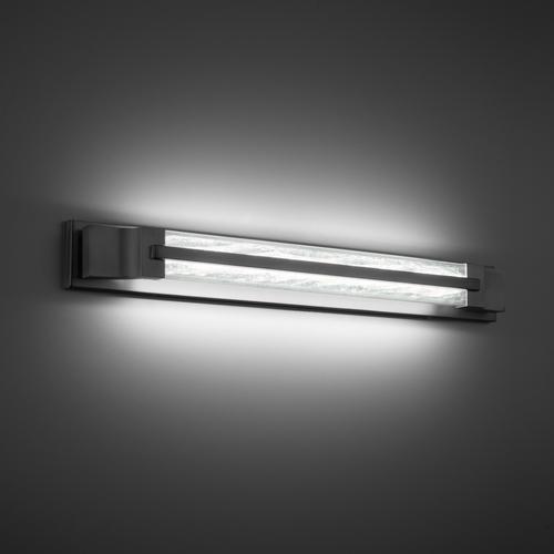 Schonbek Beyond Aberdeen 28-Inch LED Bath Light in Black by Schonbek Beyond BWS78228-BK