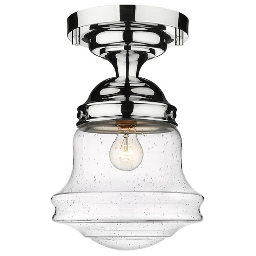 Vaughn Chrome Flush Mount by Z-Lite