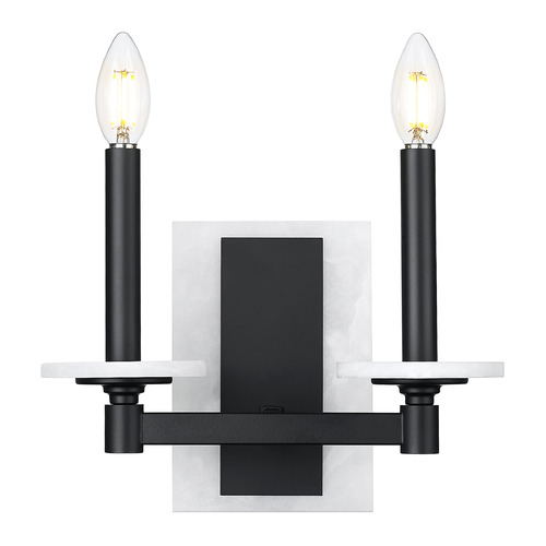 Z-Lite Kaden Matte Black Sconce