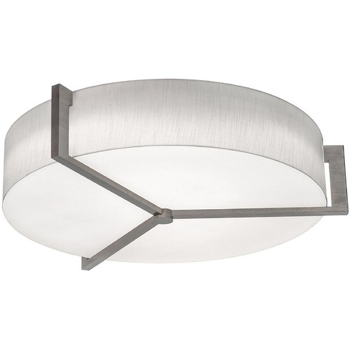 Afx Lighting Apex Weathered Grey LED Flushmount Light