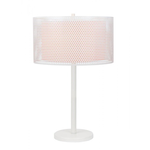 Parmida White Table Lamp by Lite Source Lighting