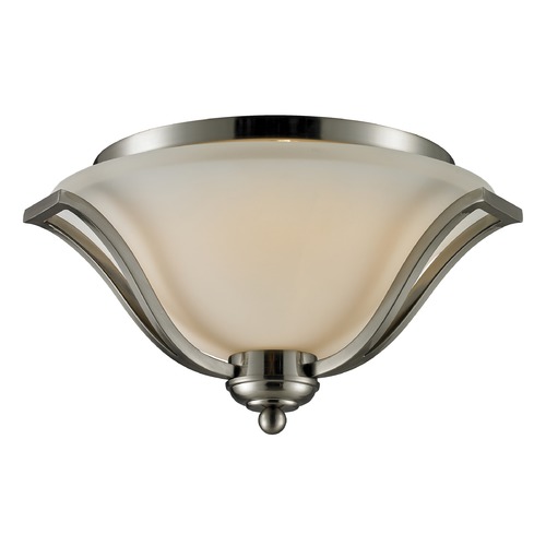 Lagoon Brushed Nickel Flush Mount by Z-Lite